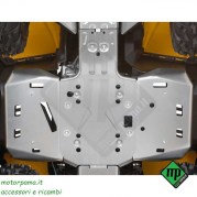 piastra salvatelaio centrale in alluminio